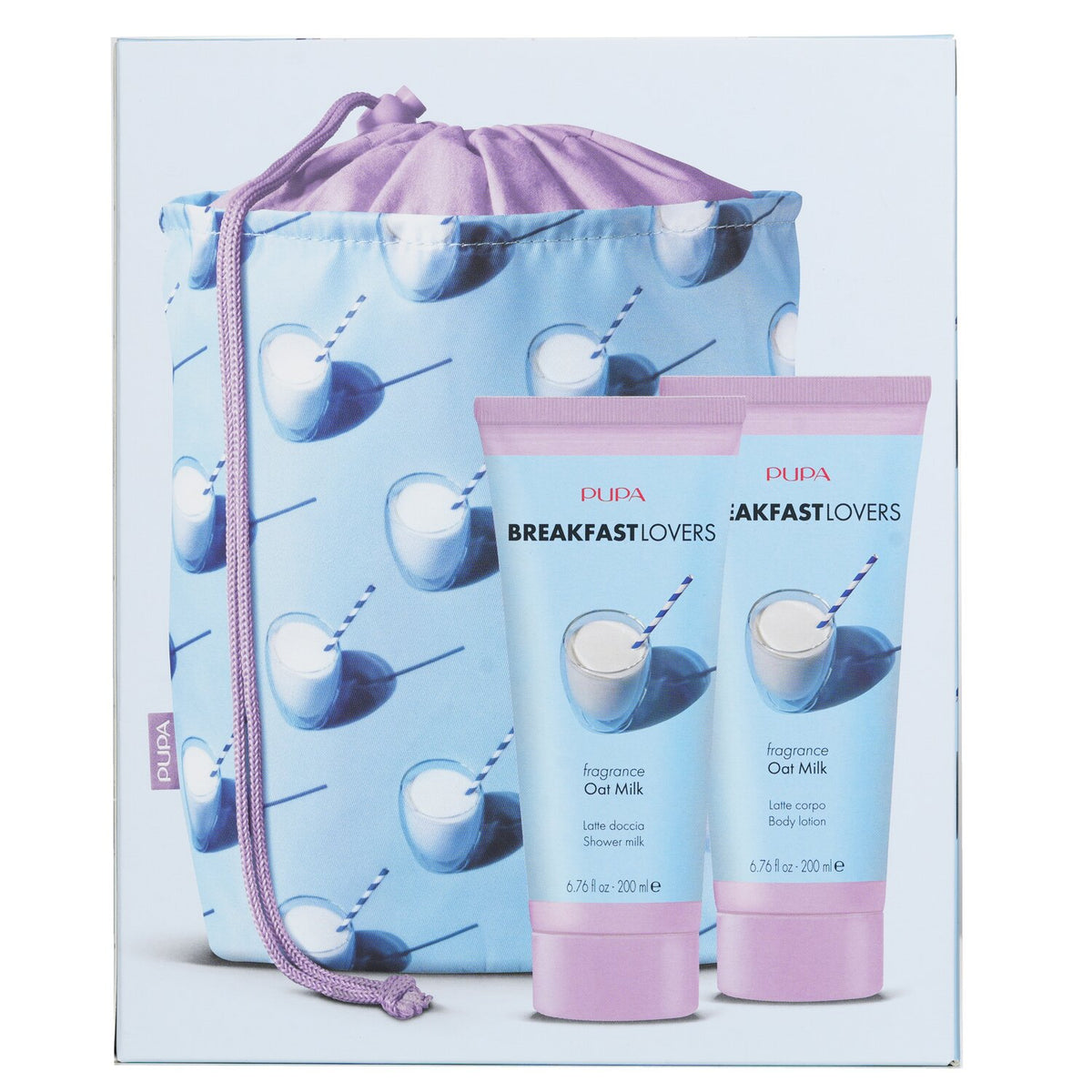 Pupa - Breakfast Lovers Kit 1 Oat Milk: - 2pcs+1bag
