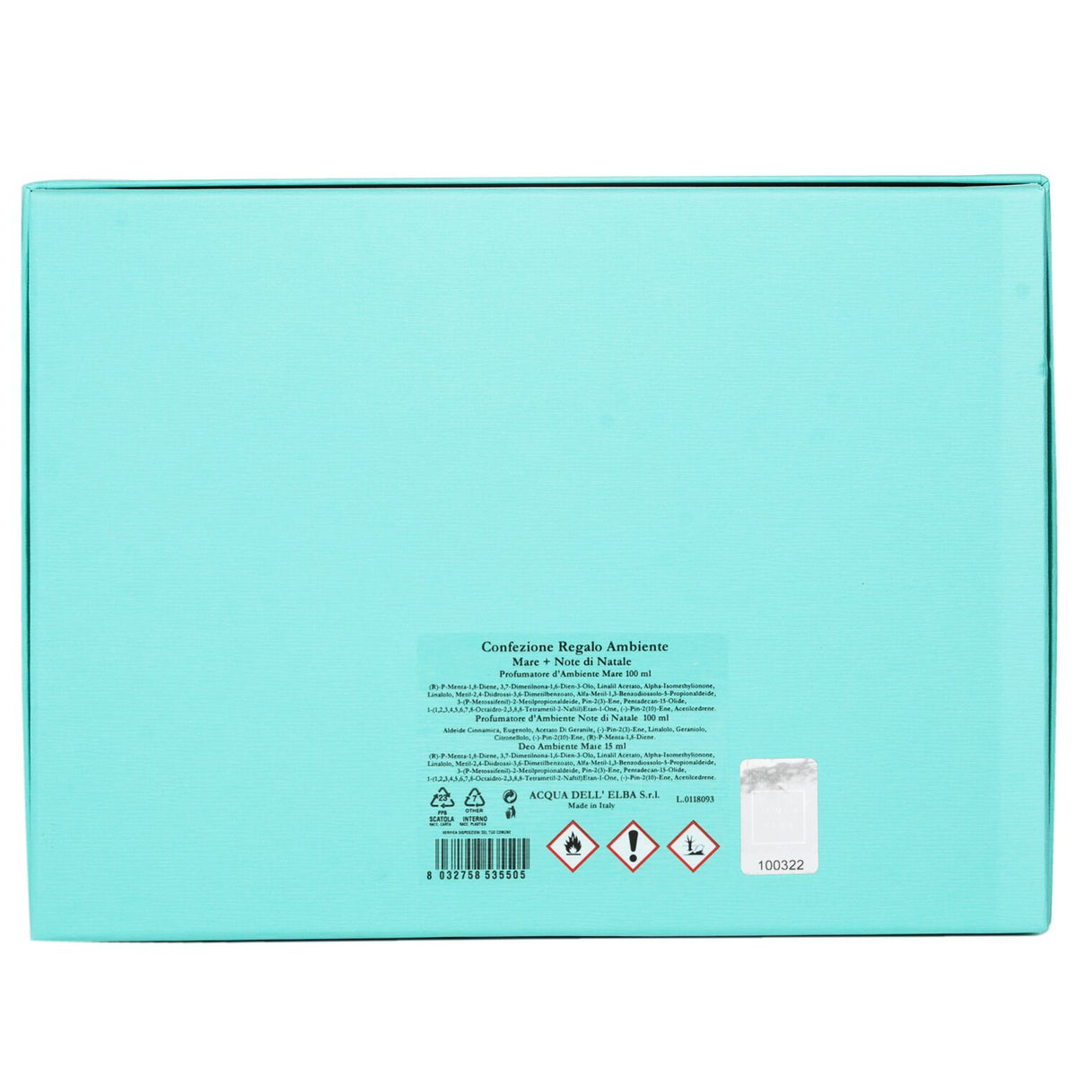 Acqua Dell'Elba - Scatola Regalo Home Scent Coffret: - 3pcs