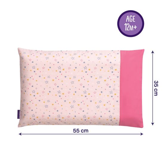 Clevafoam Toddler Pillow Case - Pink - ClevaMama