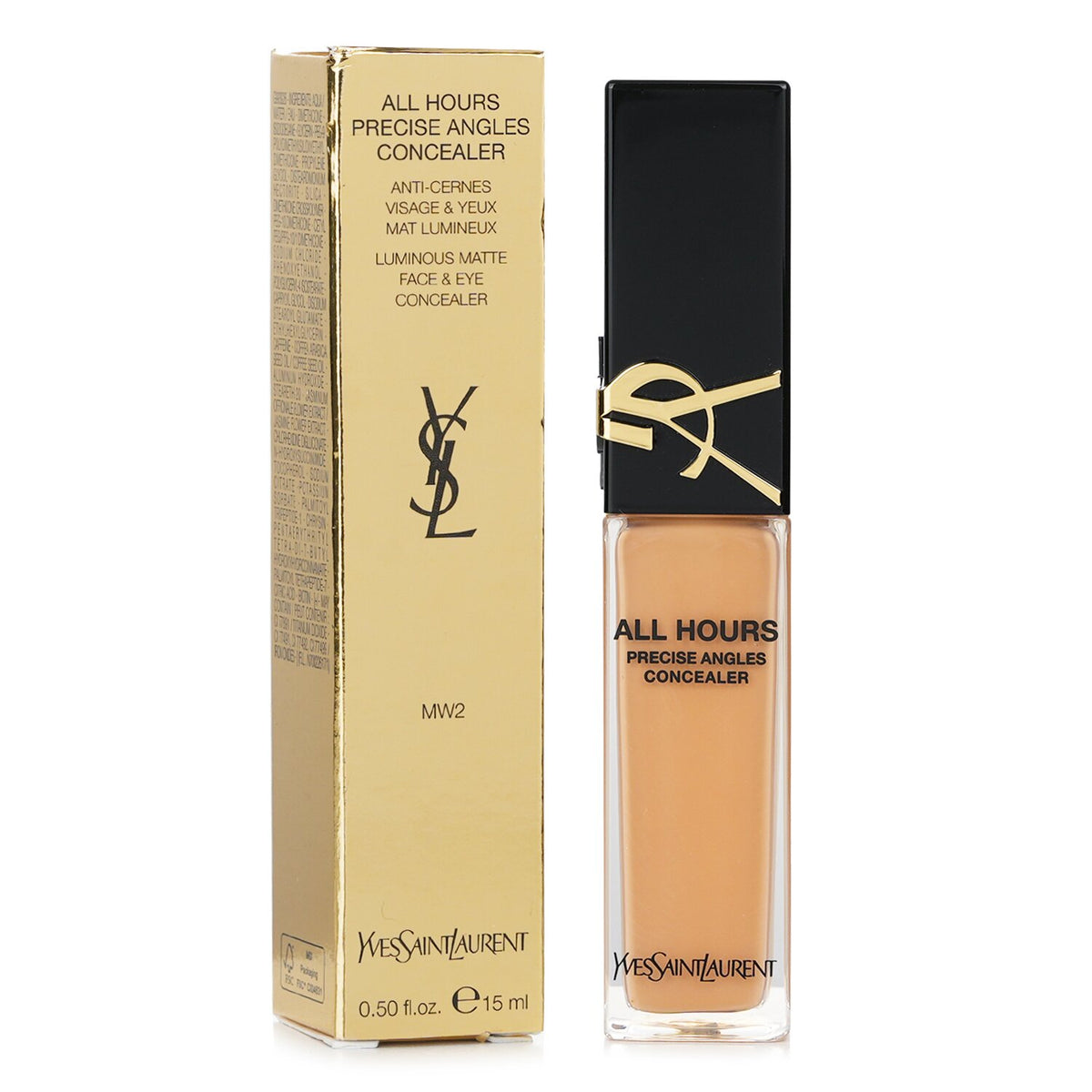 Yves Saint Laurent - All Hours Precise Angles Concealer - # MW2 - 15ml/0.5oz