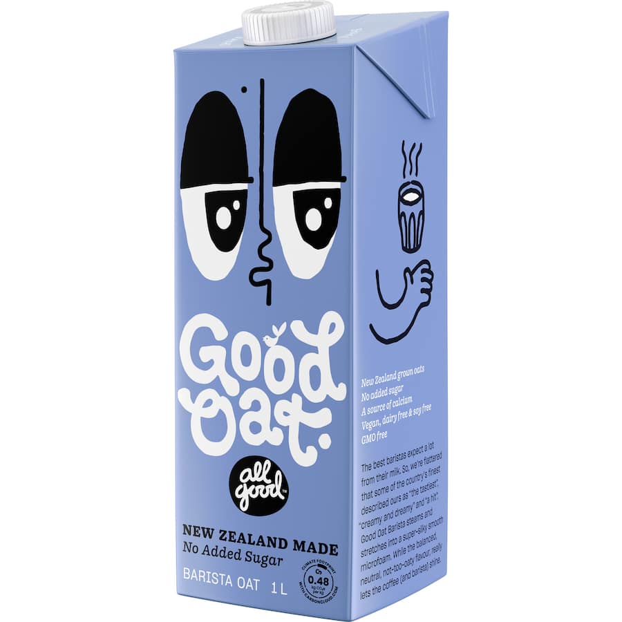 All Good Oat Milk Barista Carton 1L