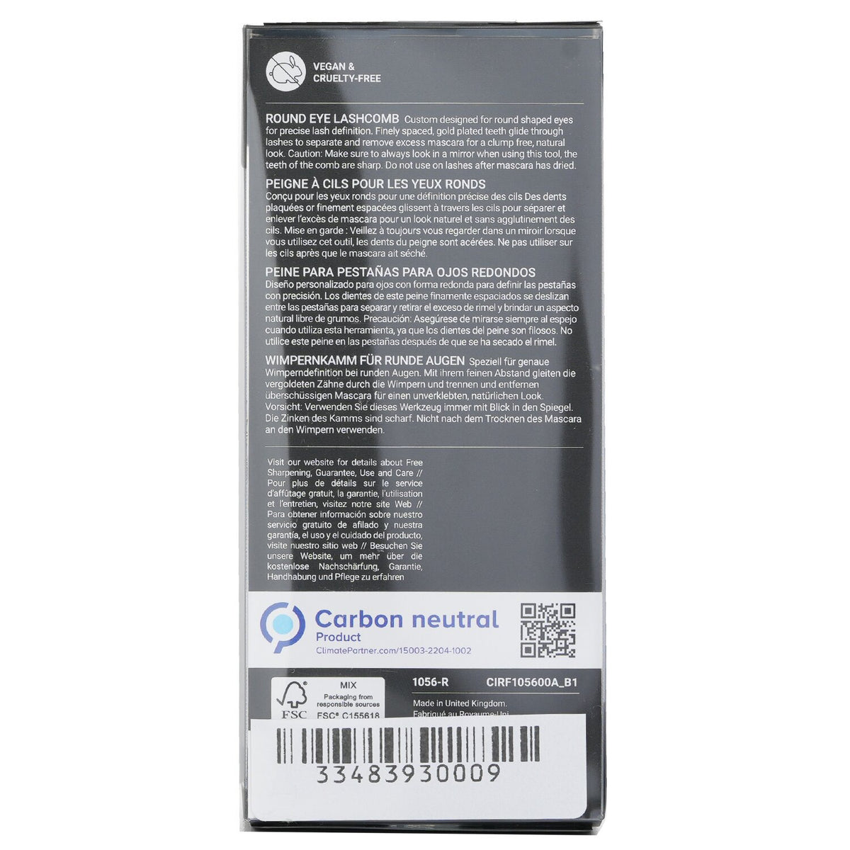 Tweezerman - Round eye Lashcomb 1056-R - 1pc