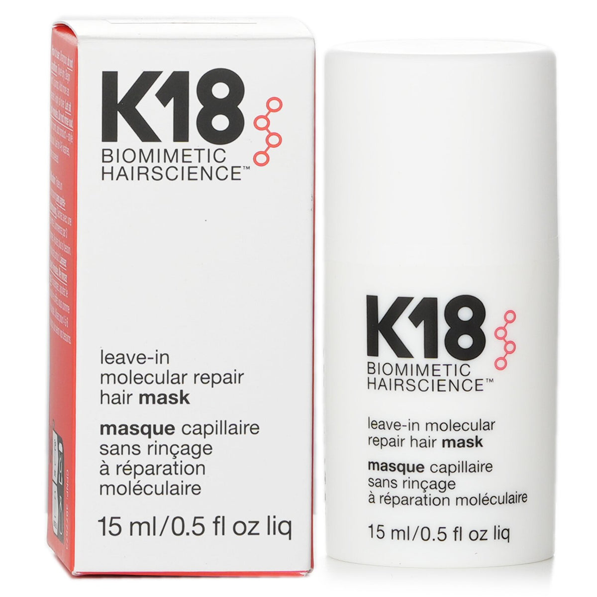K18 - Leave in Molecular Repair Hair Mask - 15m/0.5oz