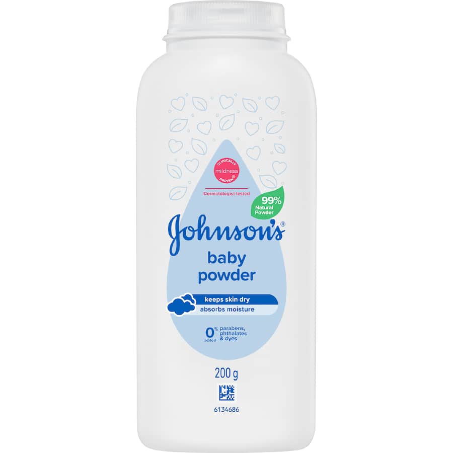Johnson's Baby Powder Pure Cornstarch 200g