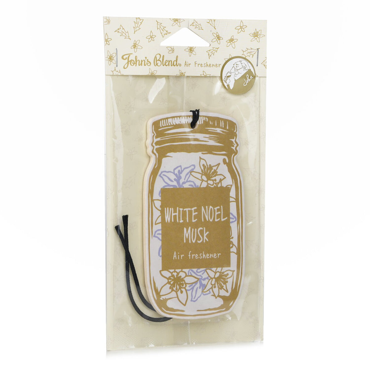 John's Blend - Air Freshener - White Noel Musk - 1pc