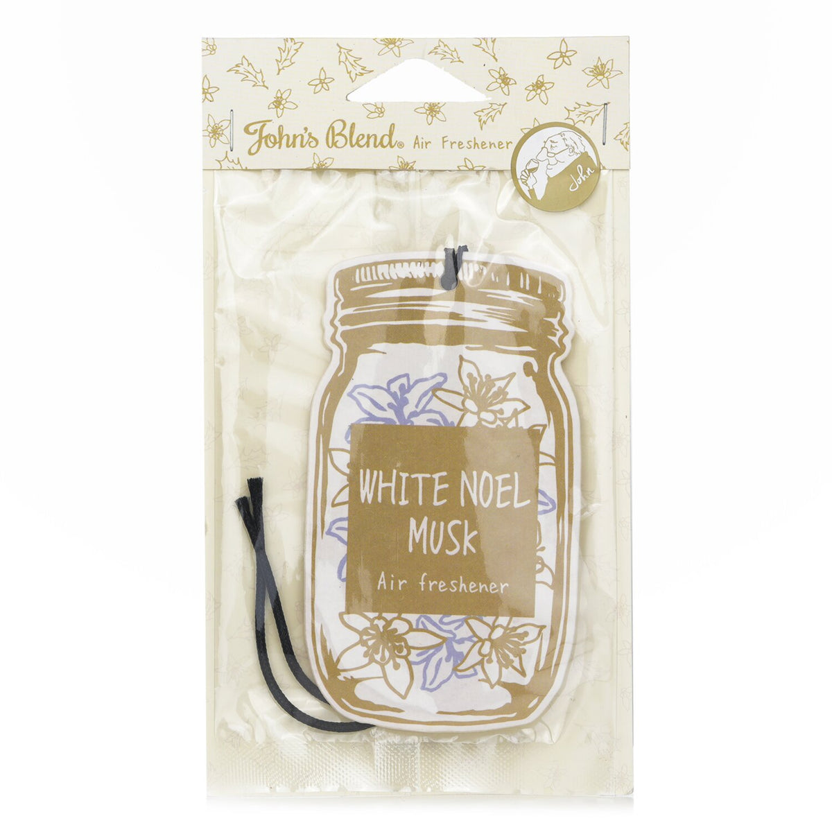 John's Blend - Air Freshener - White Noel Musk - 1pc