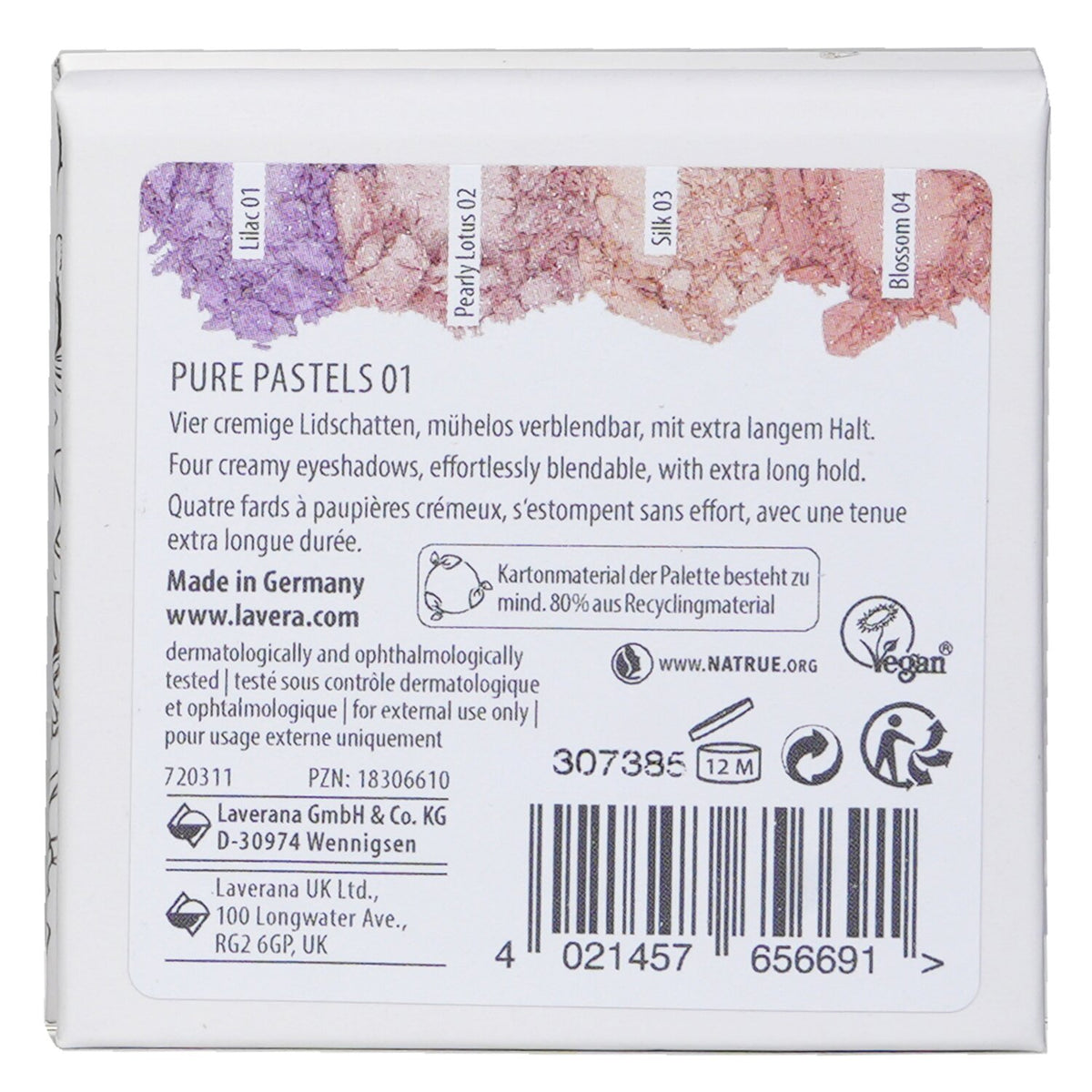 Lavera - Signature Colour Collection - # 01 Pure Pastels - 3.2g