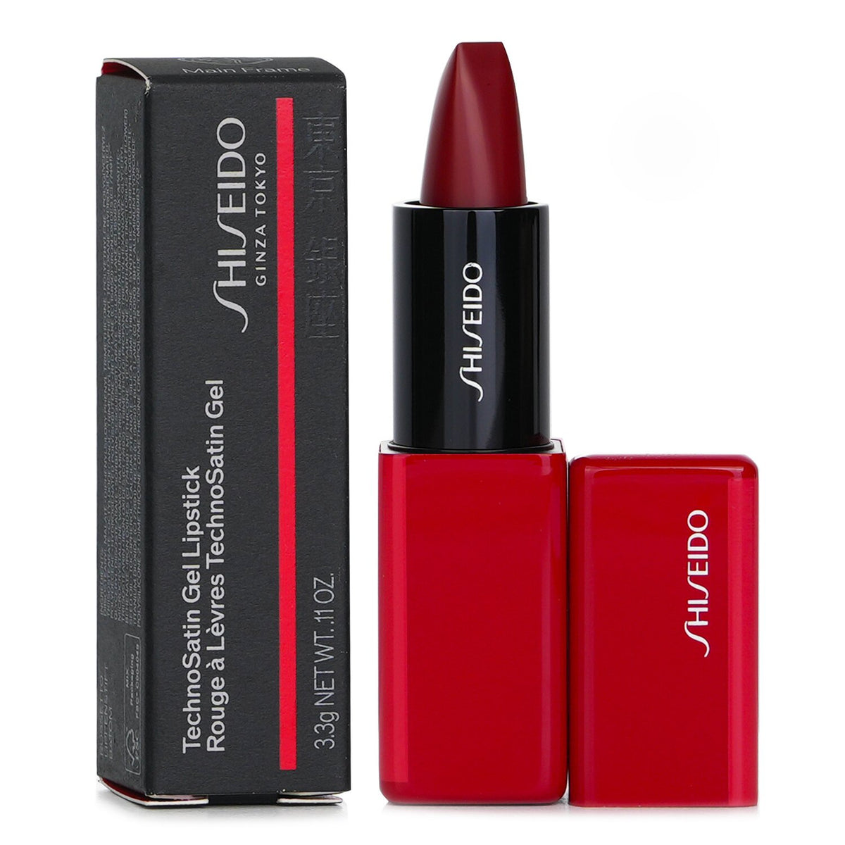Shiseido - Technosatin Gel Lipstick - # 413 Main Frame - 3.3g/0.11oz