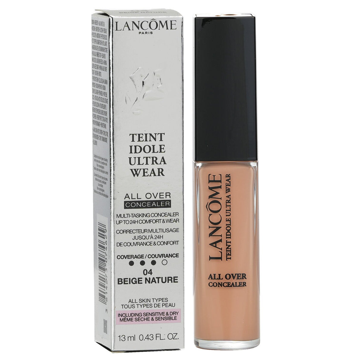 Lancome - Teint Idole Ultra Wear All Over Concealer - # 04 Beige Nature - 13.5m