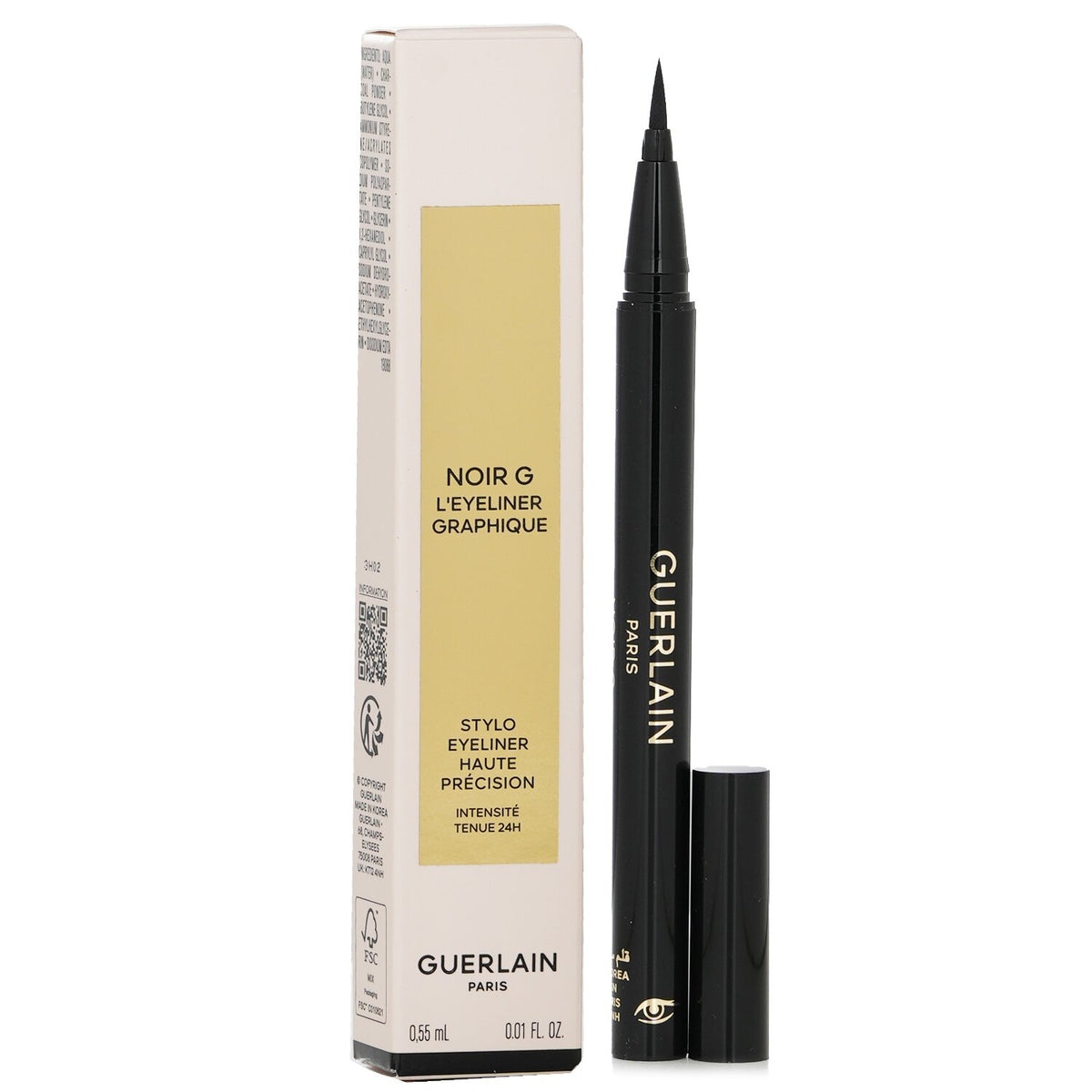 Guerlain - Noir G The Graphic Liner Hight Precision Eyeliner Pen - # 01 Black -