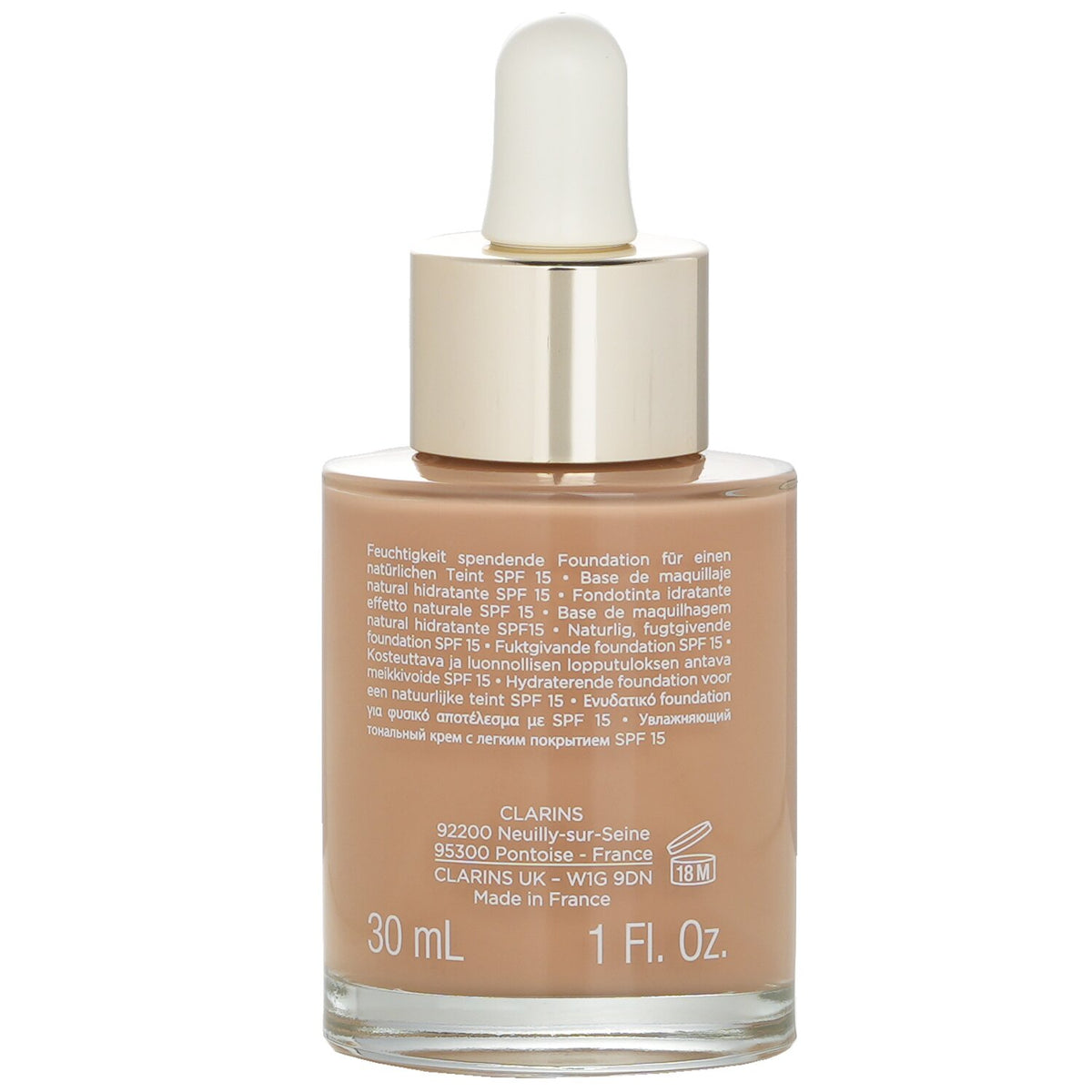 Clarins - Skin Illusion Natural Hydrating Foundation SPF 15 - # 112 Amber - 30m