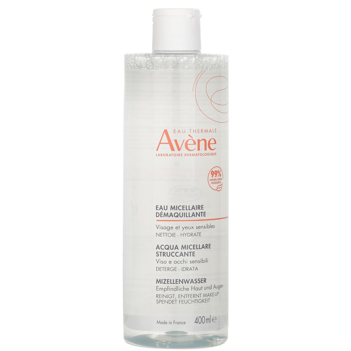 Avene Makeup Removing Micellar Water 400ml/13.5oz