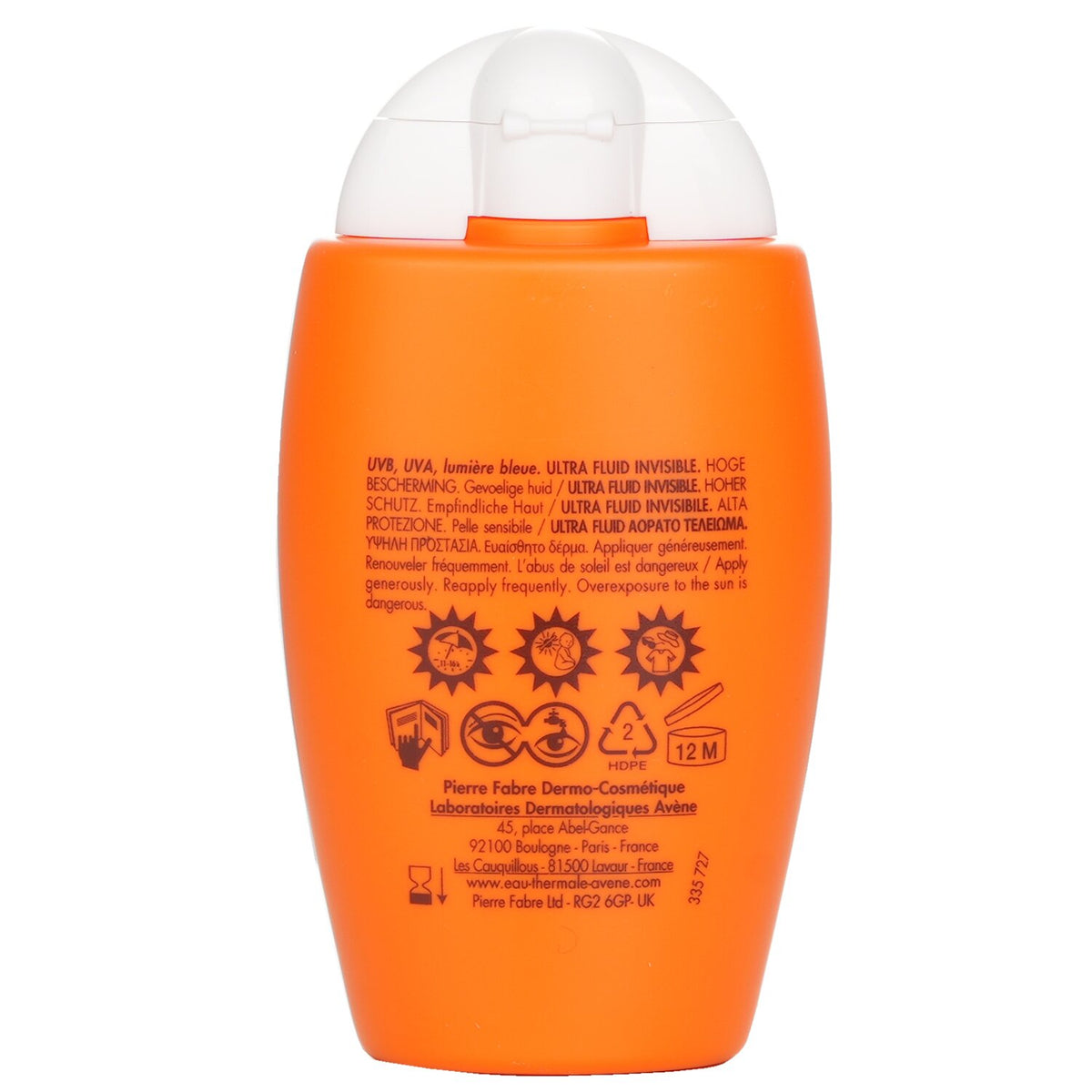 Avene Ultra Fluid Invisible SPF 50 50ml