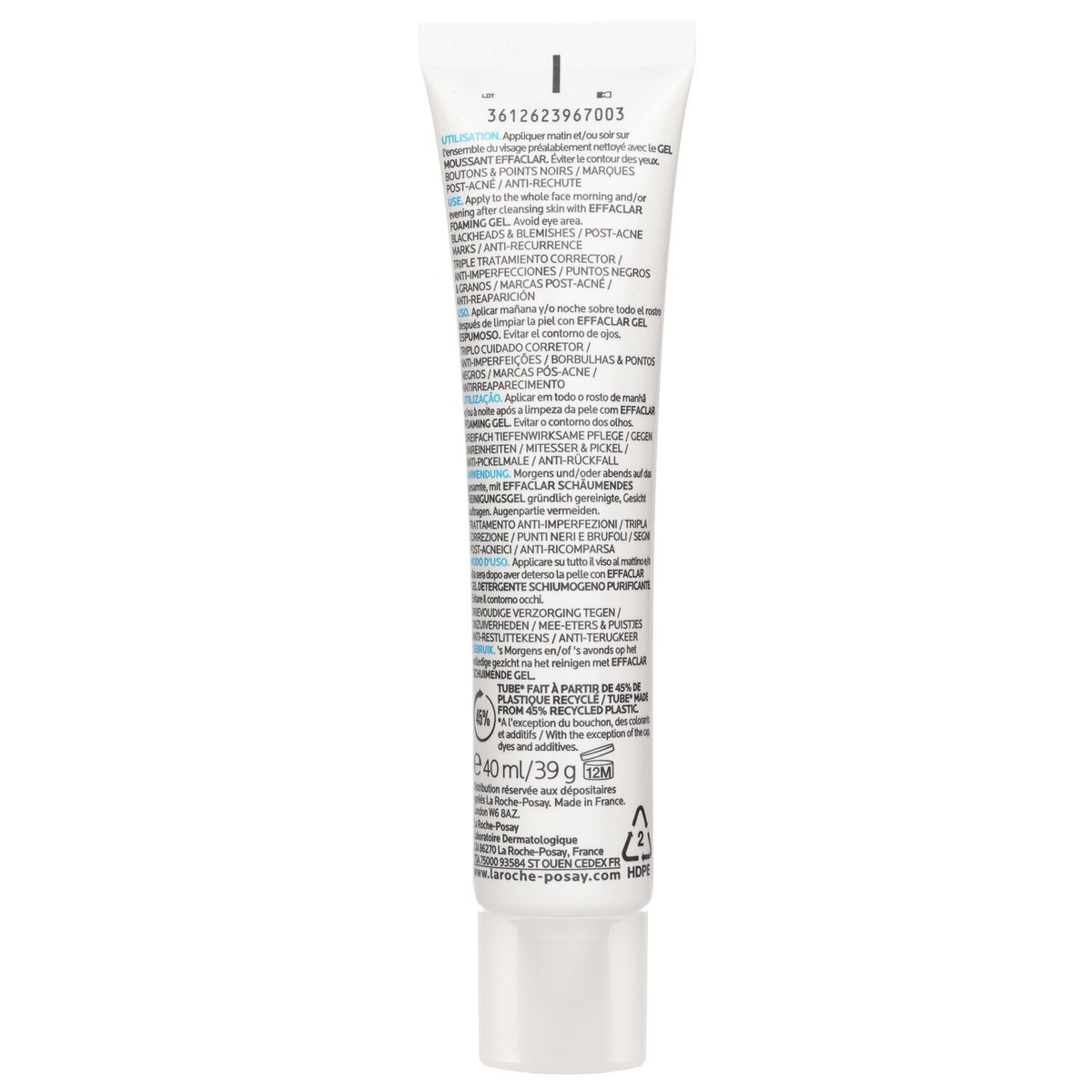 La Roche Posay - Effaclar Duo+M - 40ml