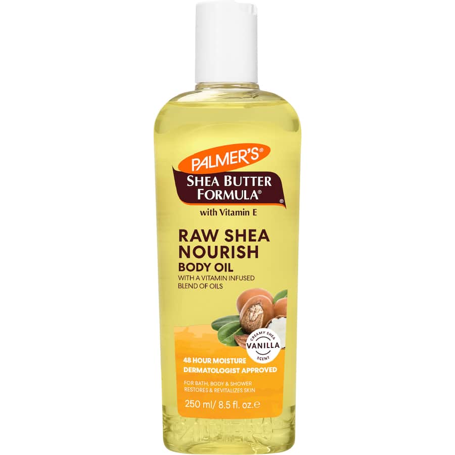 Palmer's Body Oil Shea Butter Raw Nourish 250mL