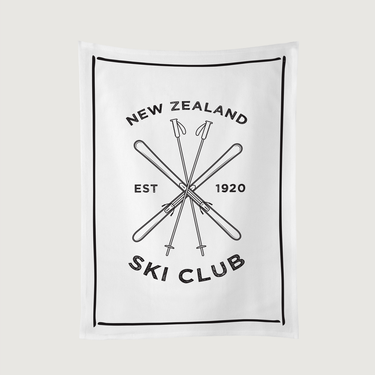 Moana Road - Tea Towels - NZ Ski Club - Set of 5