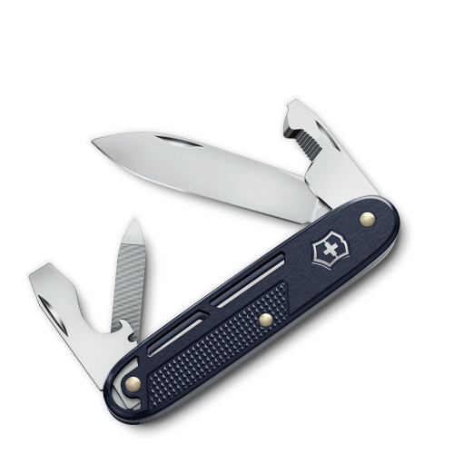 Swiss Pocket Knife - VICTORINOX SAK Synergy Alox (Dark Blue)