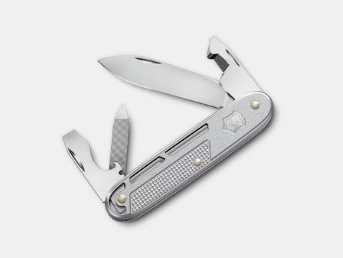 Swiss Pocket Knife - VICTORINOX SAK Synergy Alox (Silver)