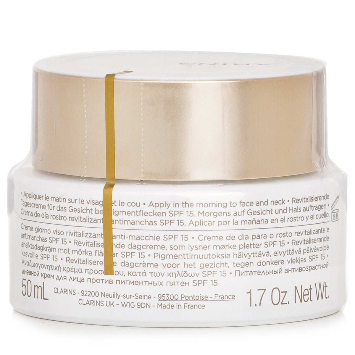 Clarins Nutri Lumiere SPF 15 Dark Spot Control, Revitalizing Day Cream 50ml