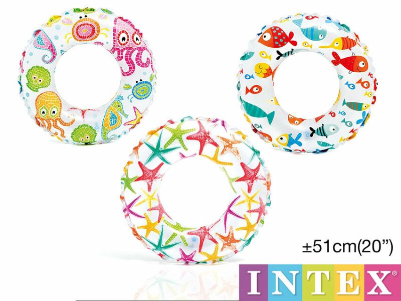 Swim Rings - INTEX 51cm (36 Assorted Units)