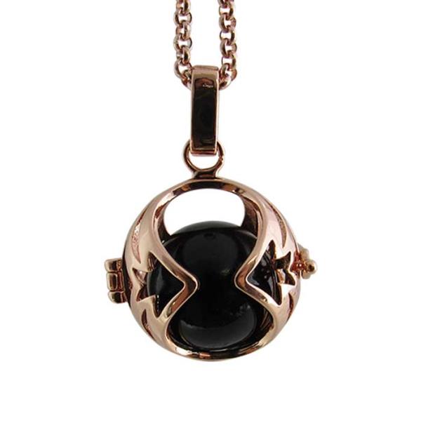 Angel Caller Necklace - Rose GD Open Chamber (80cm)