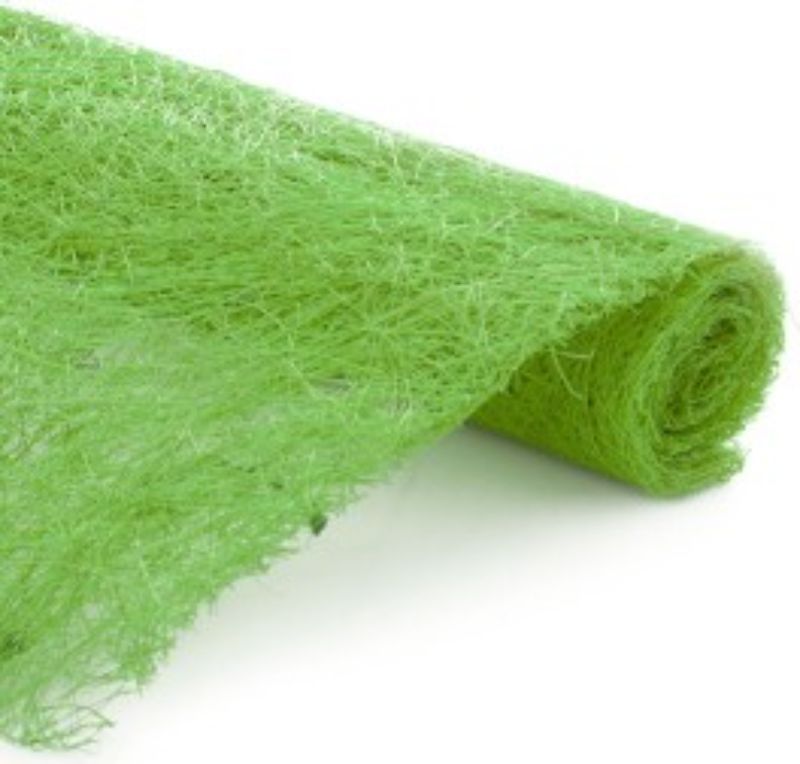 Wrapping - Sisal Wrap Soft Lime 50cm x 2m