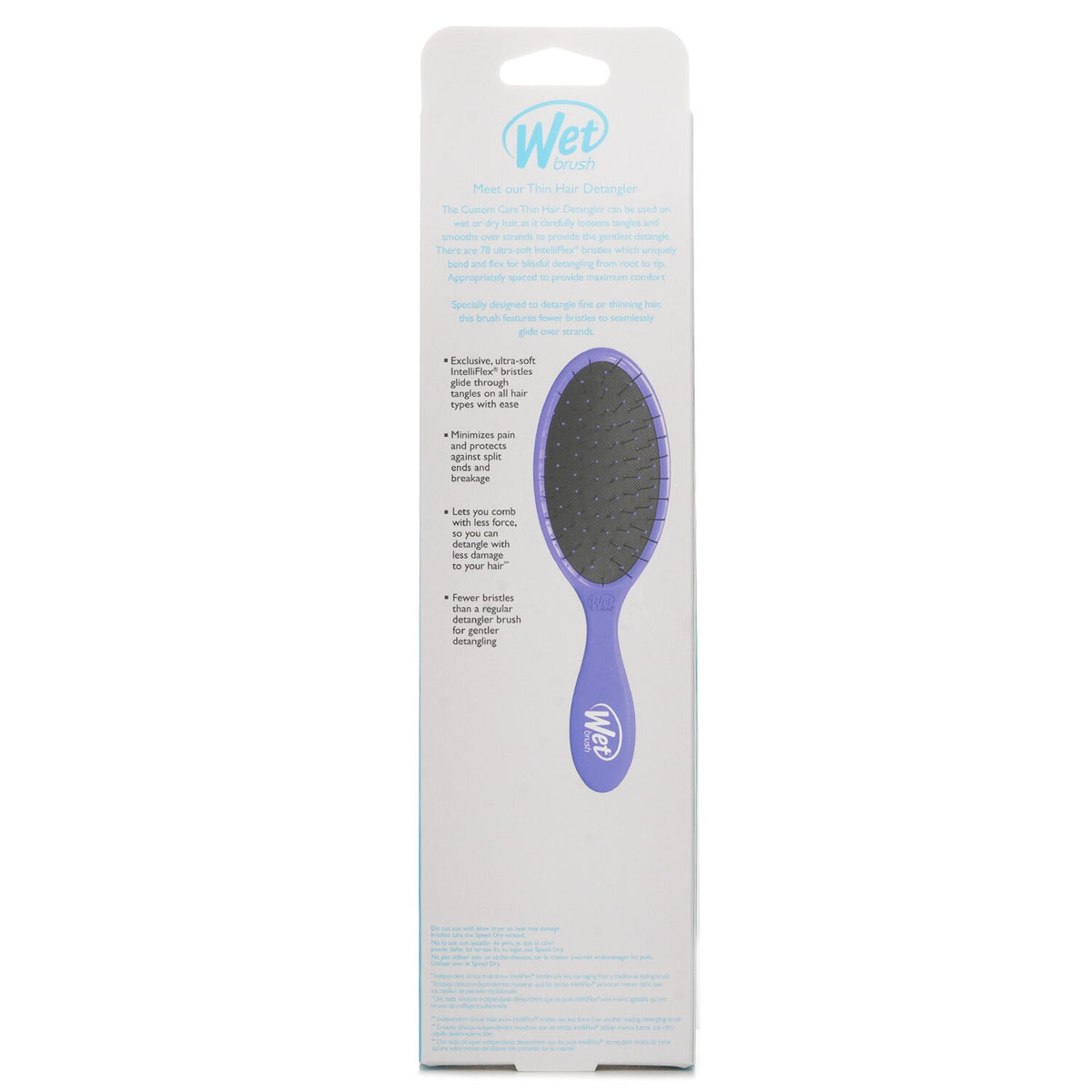 Wet Brush Custom Care Thin Hair Detangler Hair Brush 1pc