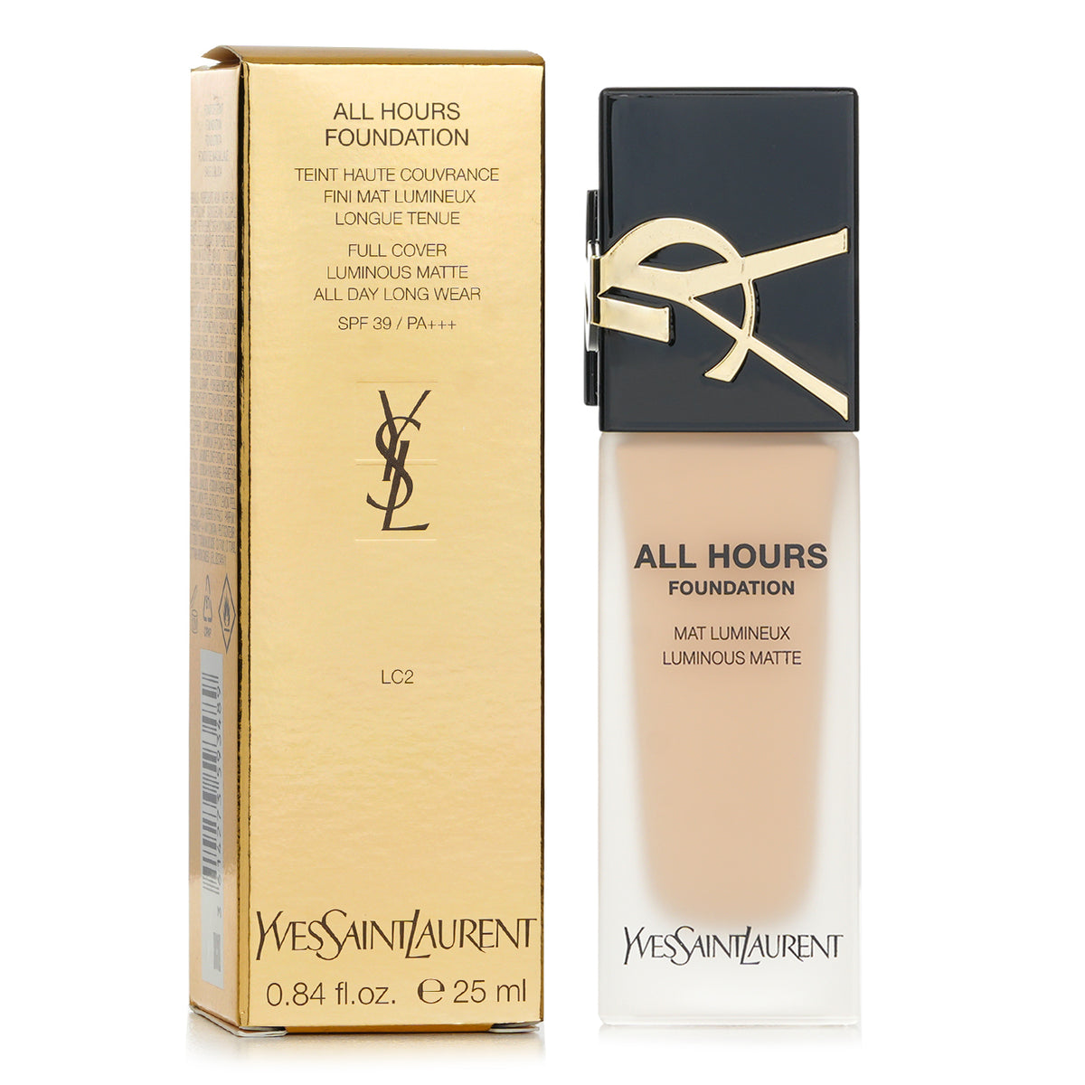 Yves Saint Laurent All Hours Foundation SPF 39 - # LC2 25ml