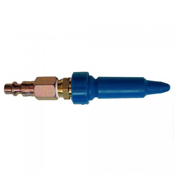 Snap-on Flex Tilt Valve Outlet for 10ft hose, designed for manual inflation of latex and foil balloons.