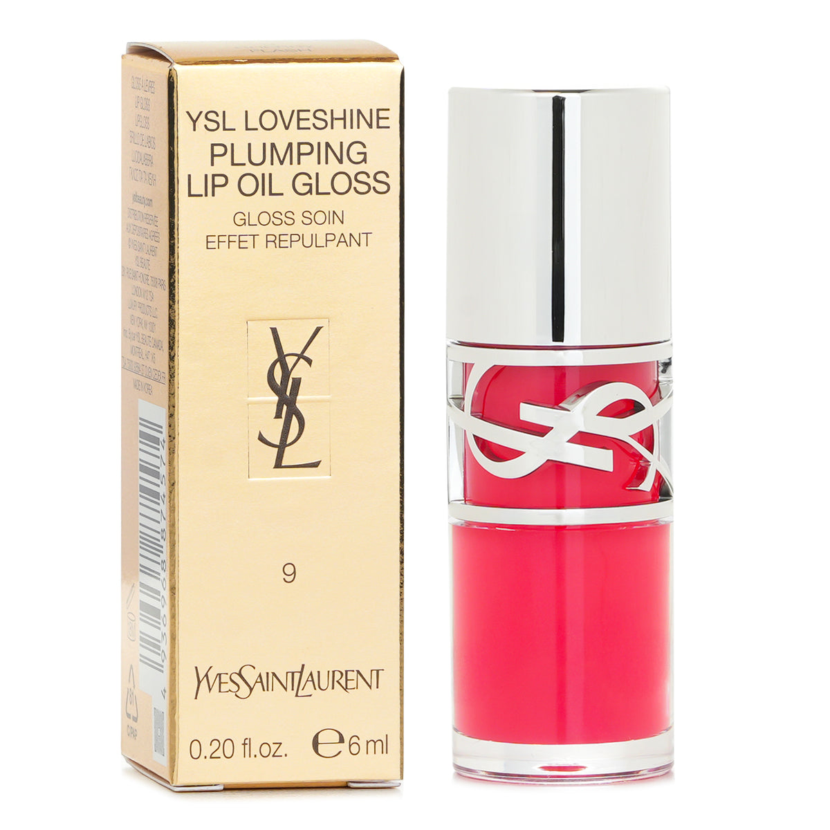Yves Saint Laurent Loveshine Plumping Lip Oil Gloss - # 9 Cherry Flash 6ml