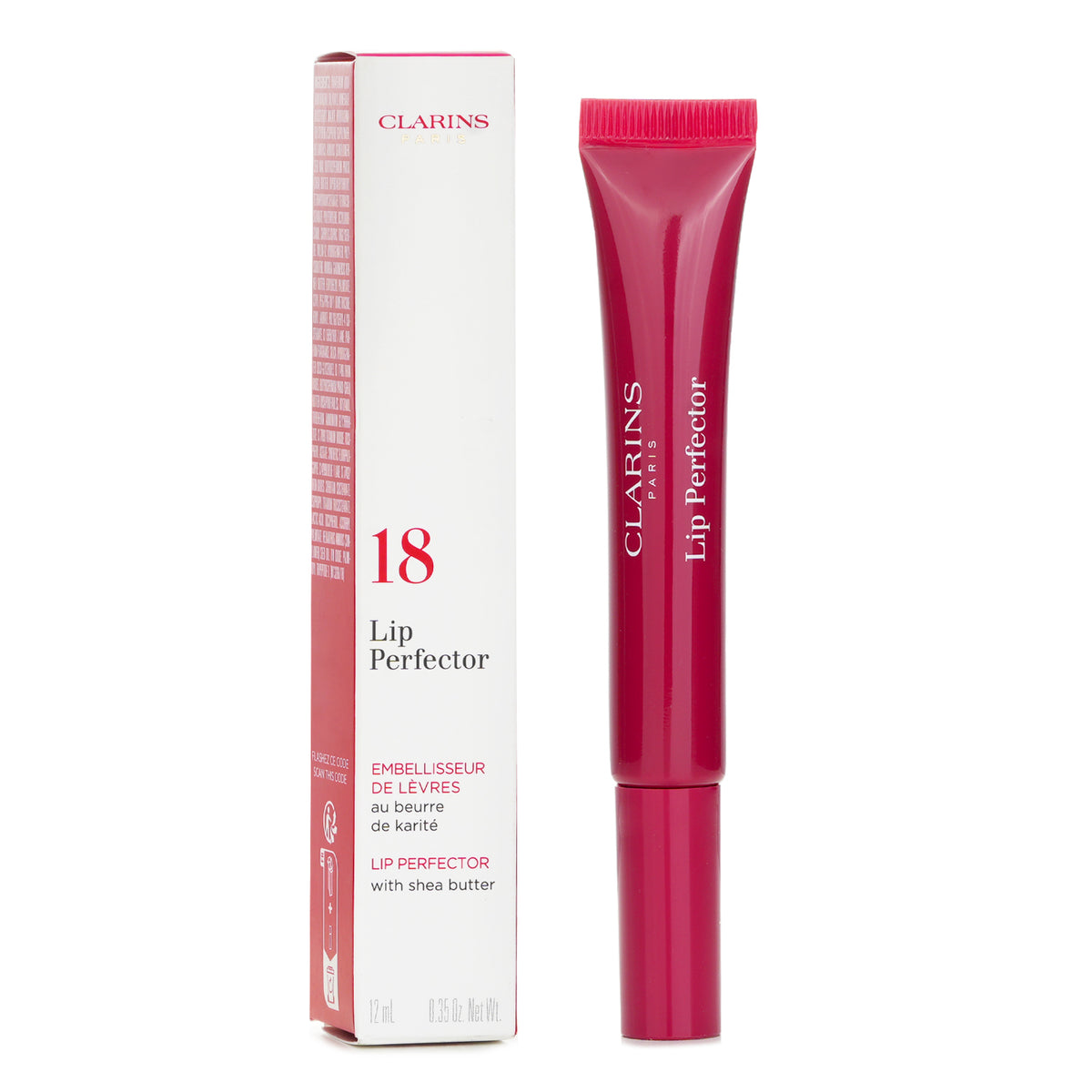 Clarins Lip Perfector - # 18 Intense Garnet 12ml