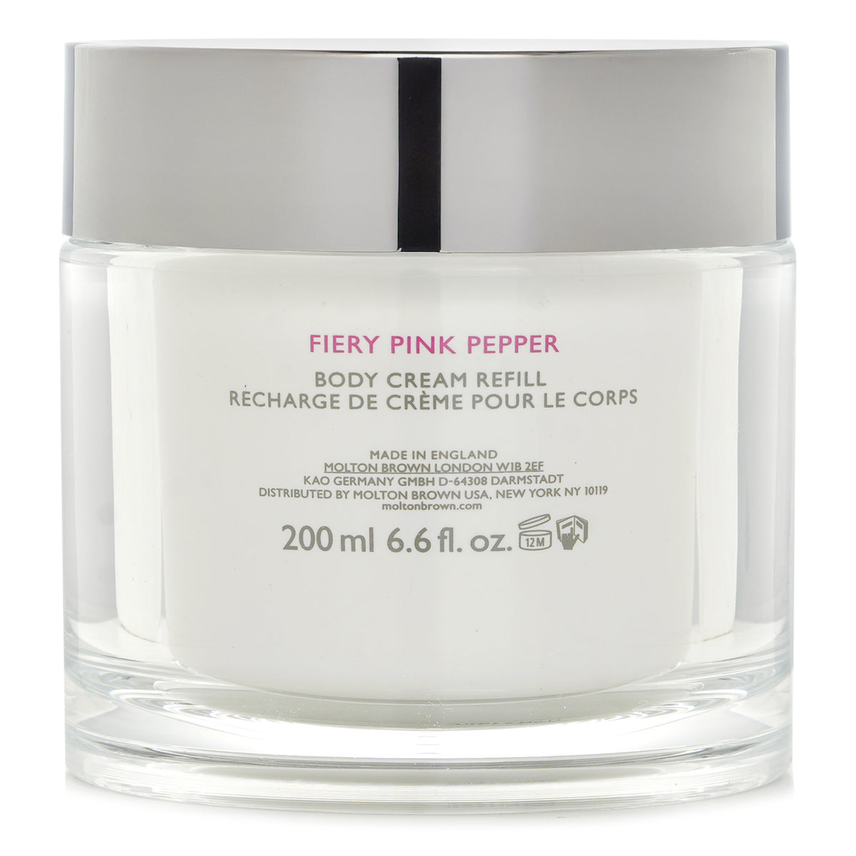 Molton Brown Fiery Pink Pepper Refillable Body Cream 200ml/6.6oz