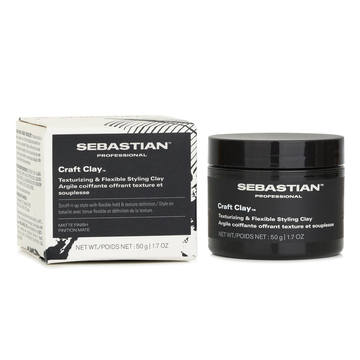 Sebastian Craft Clay Texturizing and Flexible Styling Clay 50g