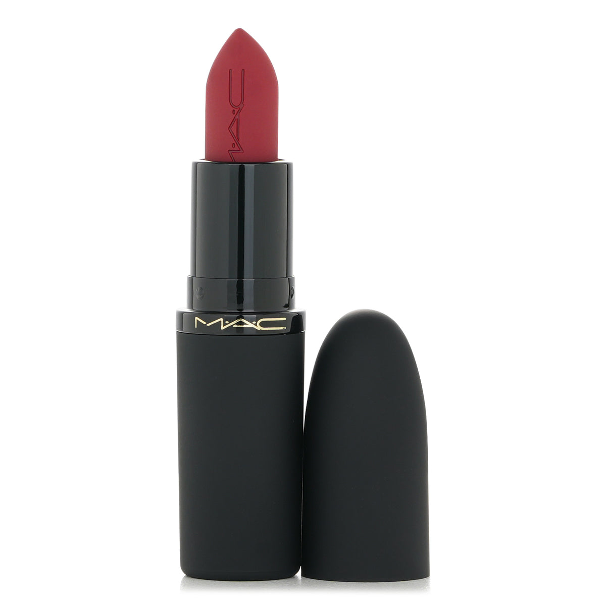 MAC Powder Kiss Hazy Matte Lipstick - # 910 Twenty-Fun 3.5g