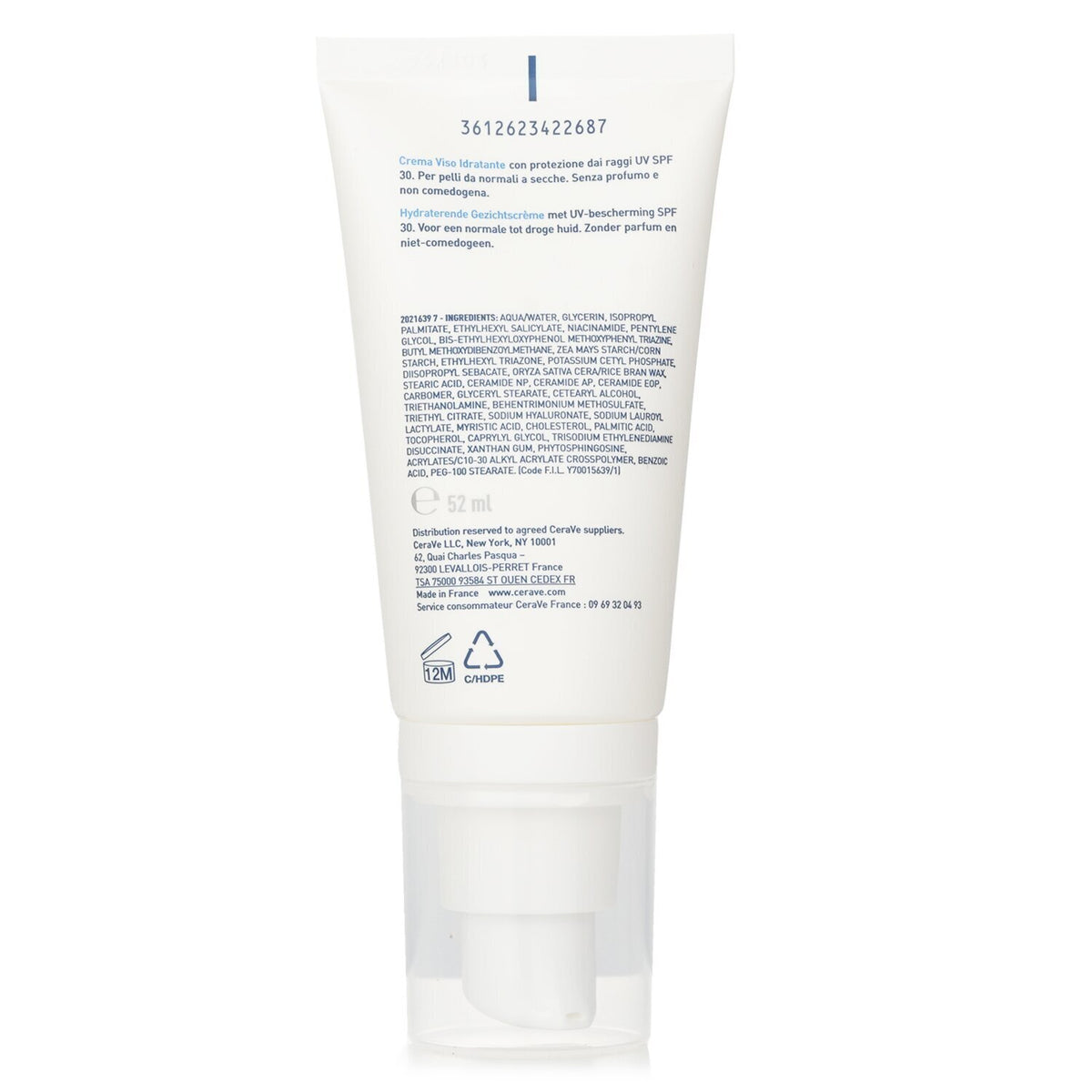 CeraVe Facial Moisturising Lotion SPF30 (Exp.Date 31 Jan 2027) 52ml/1.75oz
