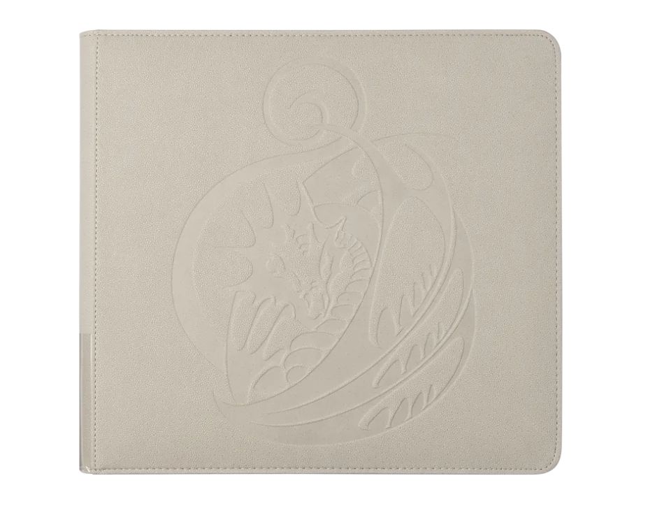 Dragon Shield: XL Zipster Binder - Ashen White
