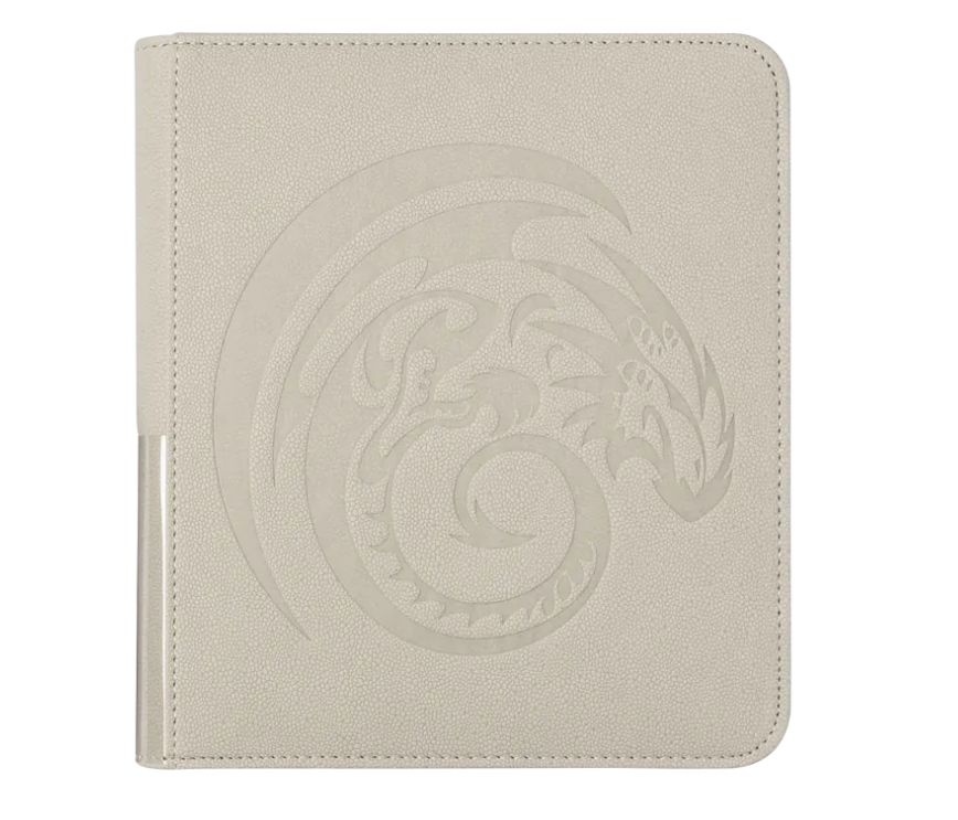 Dragon Shield: Small Zipster Binder - Ashen White