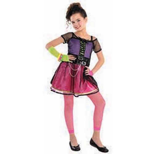Vibrant Pop Star Dress for kids up to 10 years, perfect for performances and imaginative play, ensuring style and comfort.