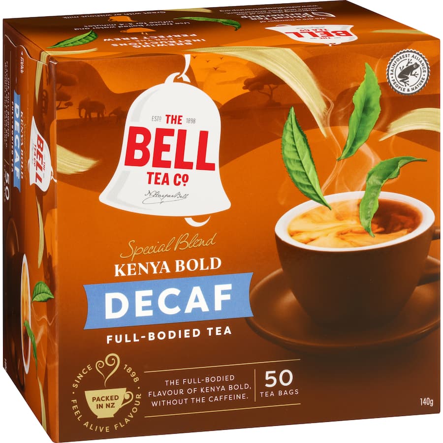 Bell Black Tea Bags Kenya Bold Decaf 50pack
