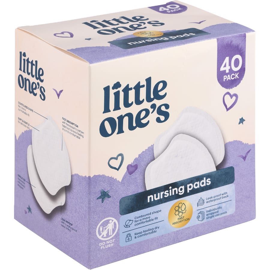 Little Ones Nursing Pad 40pack