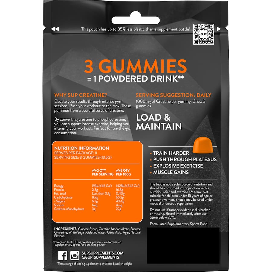 Sup Creatine High Performance Gummies Cola Flavour 35pack