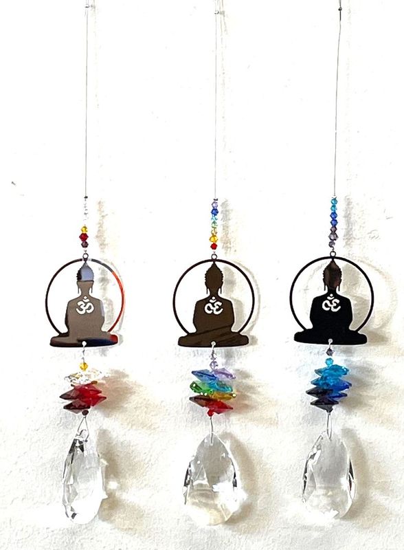 Suncatchers - Buddha (Set of 12 Assorted)