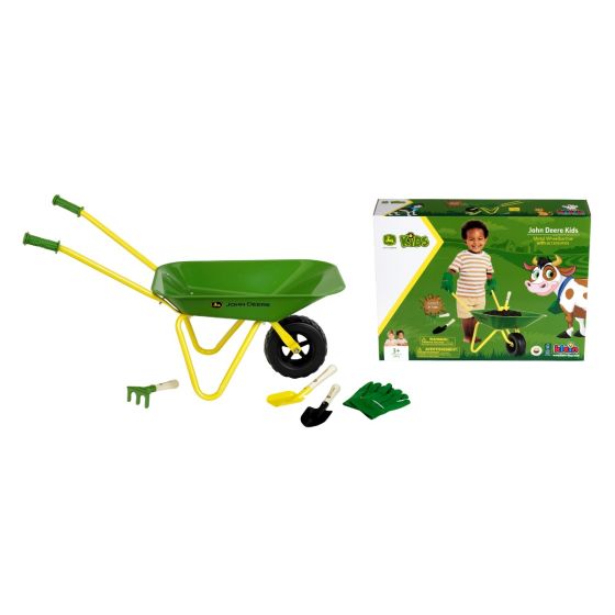 Metal Wheelbarrow Set - John Deere