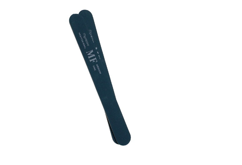 Manicare Nail Shapers, 175mm, dual-grade medium/fine files for shaping and buffing natural and artificial nails.