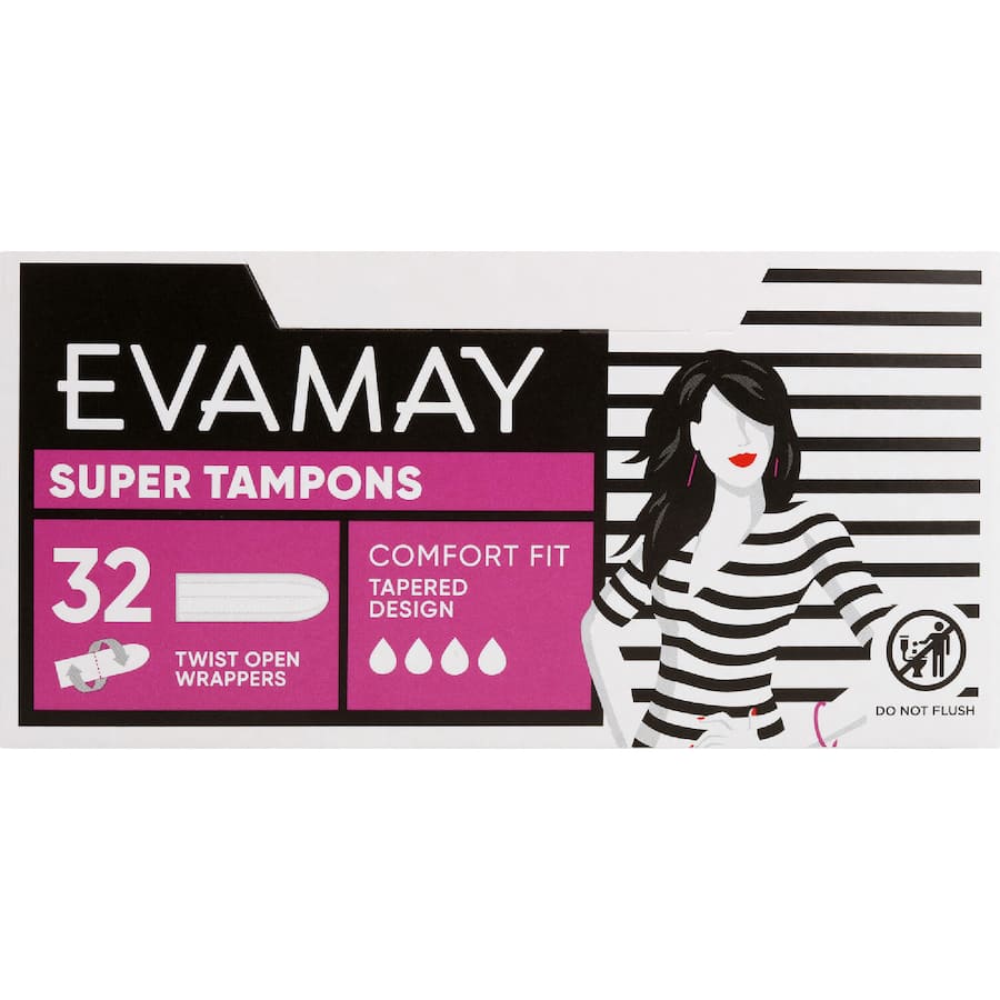 Evamay Tampons Super 32pack