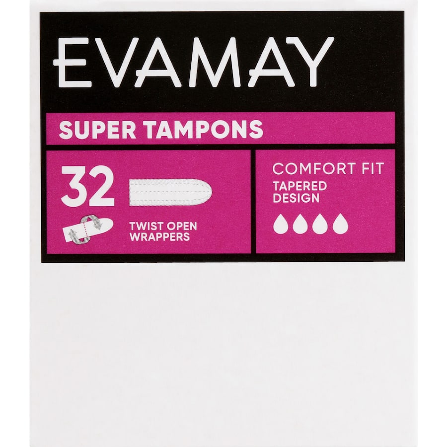Evamay Tampons Super 32pack