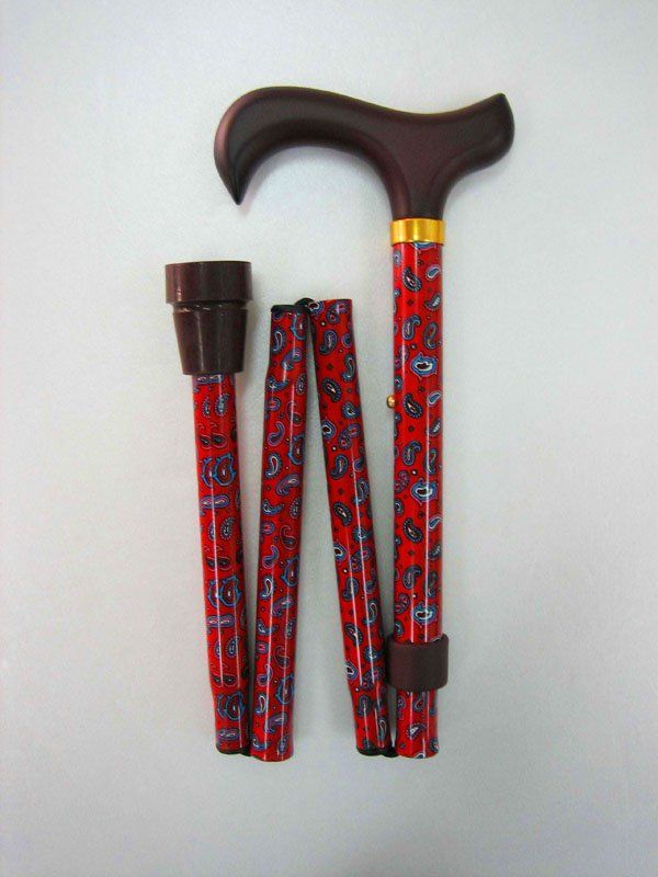 Walking Stick - Paisley (80-92cm)