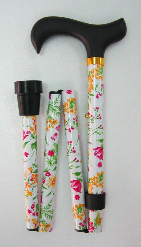 Walking Stick - Floral (80-92cm)