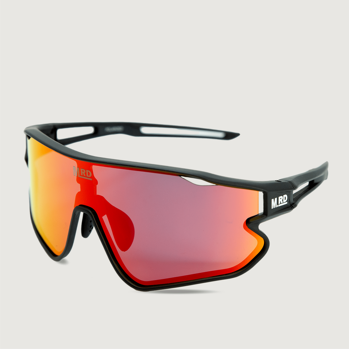 Moana Road - The Roadsters - Black w/ Orange Lens