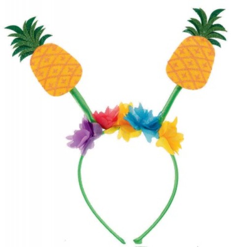 Stylish pineapple headband made from soft fabric, perfect for casual and sporty occasions, fits all head sizes.